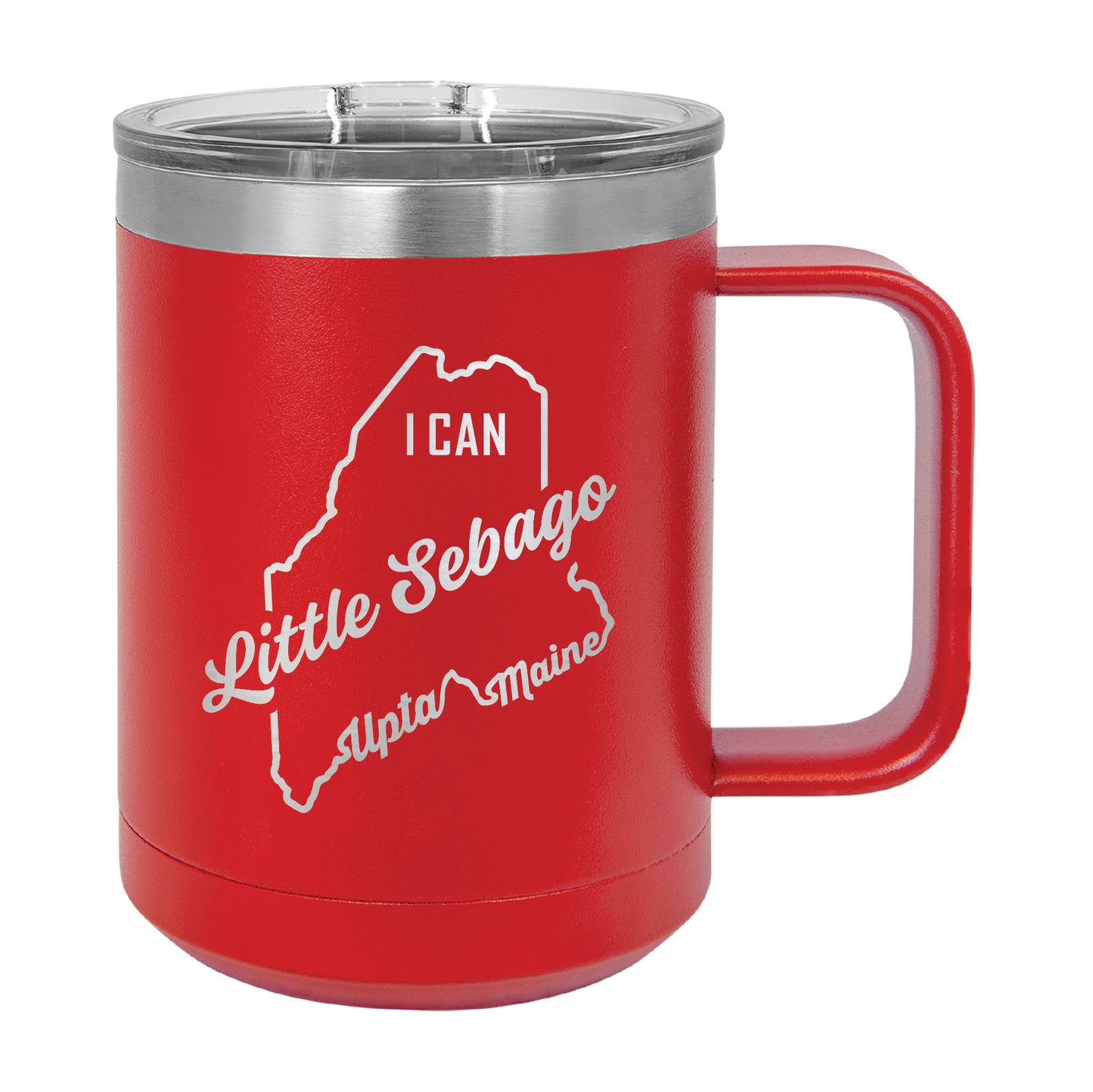 Polar Camel Travel Coffee Mug: Little Sebago