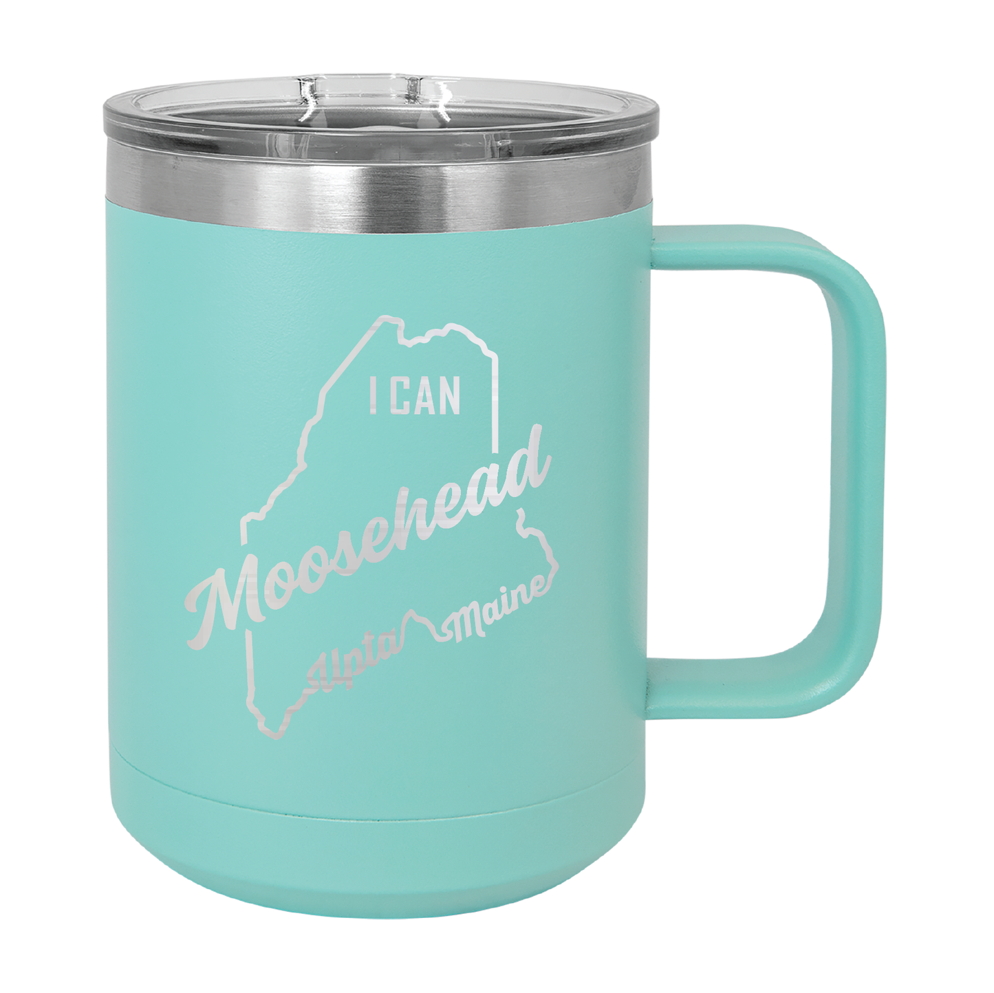 Polar Camel Travel Coffee Mug: Moosehead