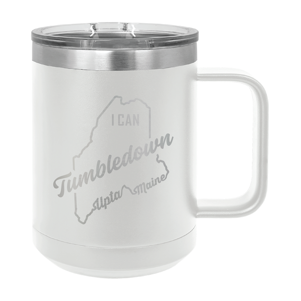 Polar Camel Travel Coffee Mug: Tumbledown