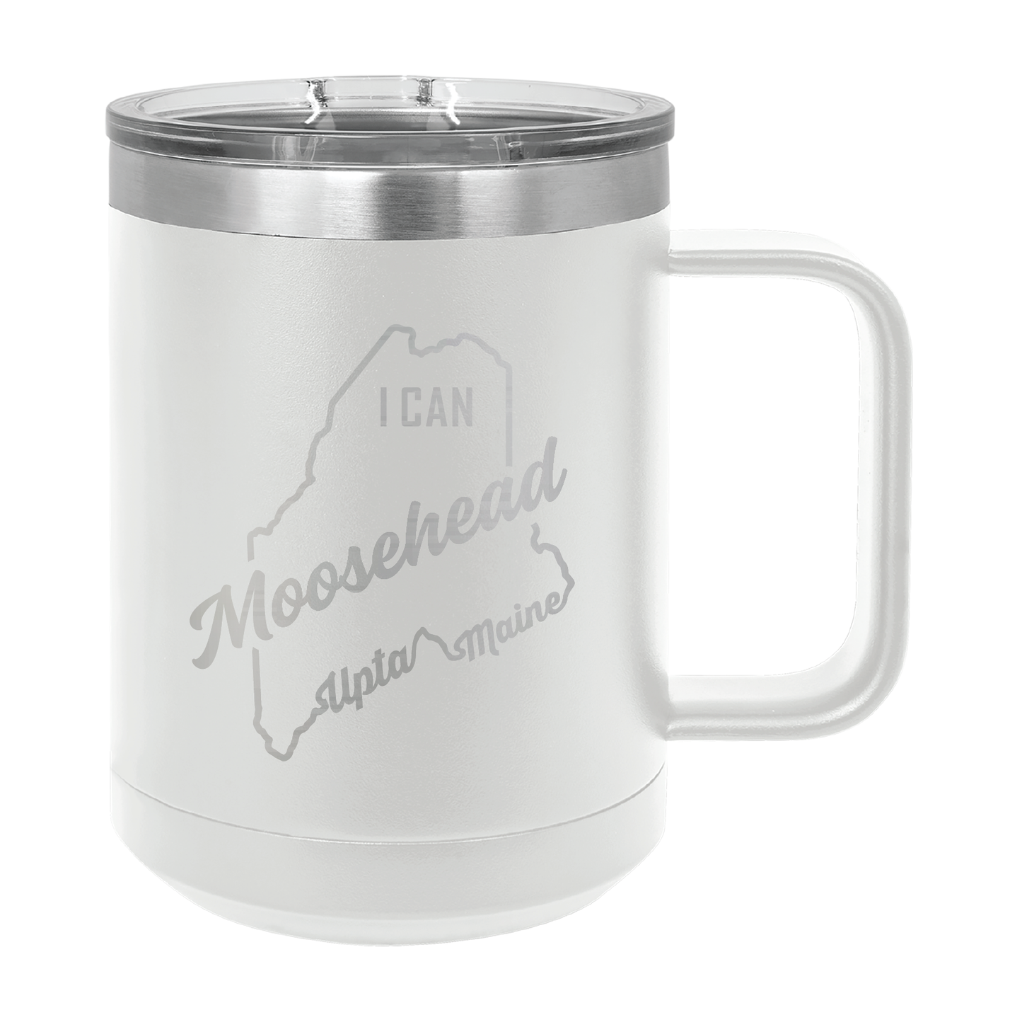 Polar Camel Travel Coffee Mug: Moosehead