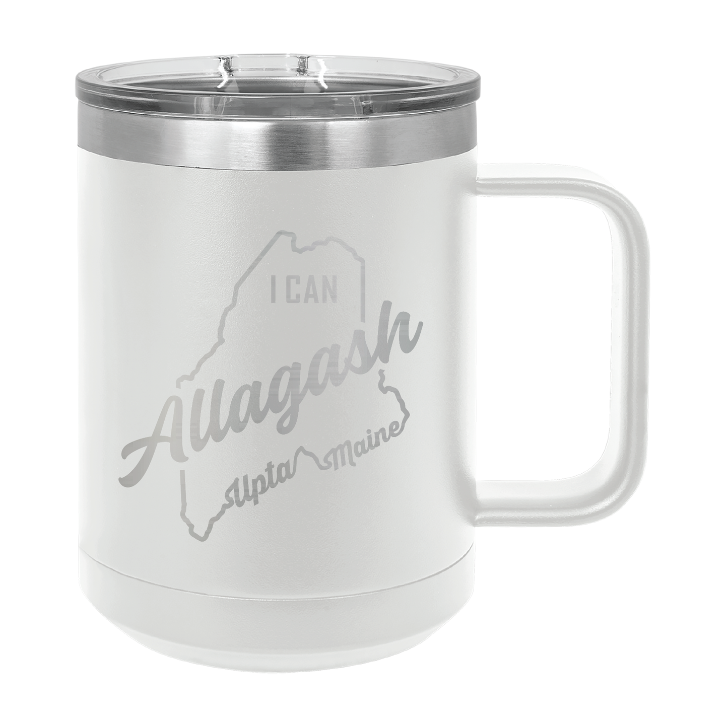 Polar Camel Travel Coffee Mug: Allagash