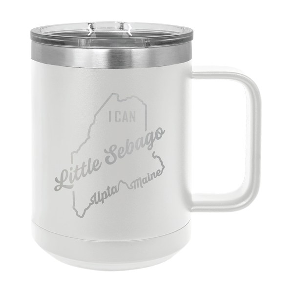 Polar Camel Travel Coffee Mug: Little Sebago