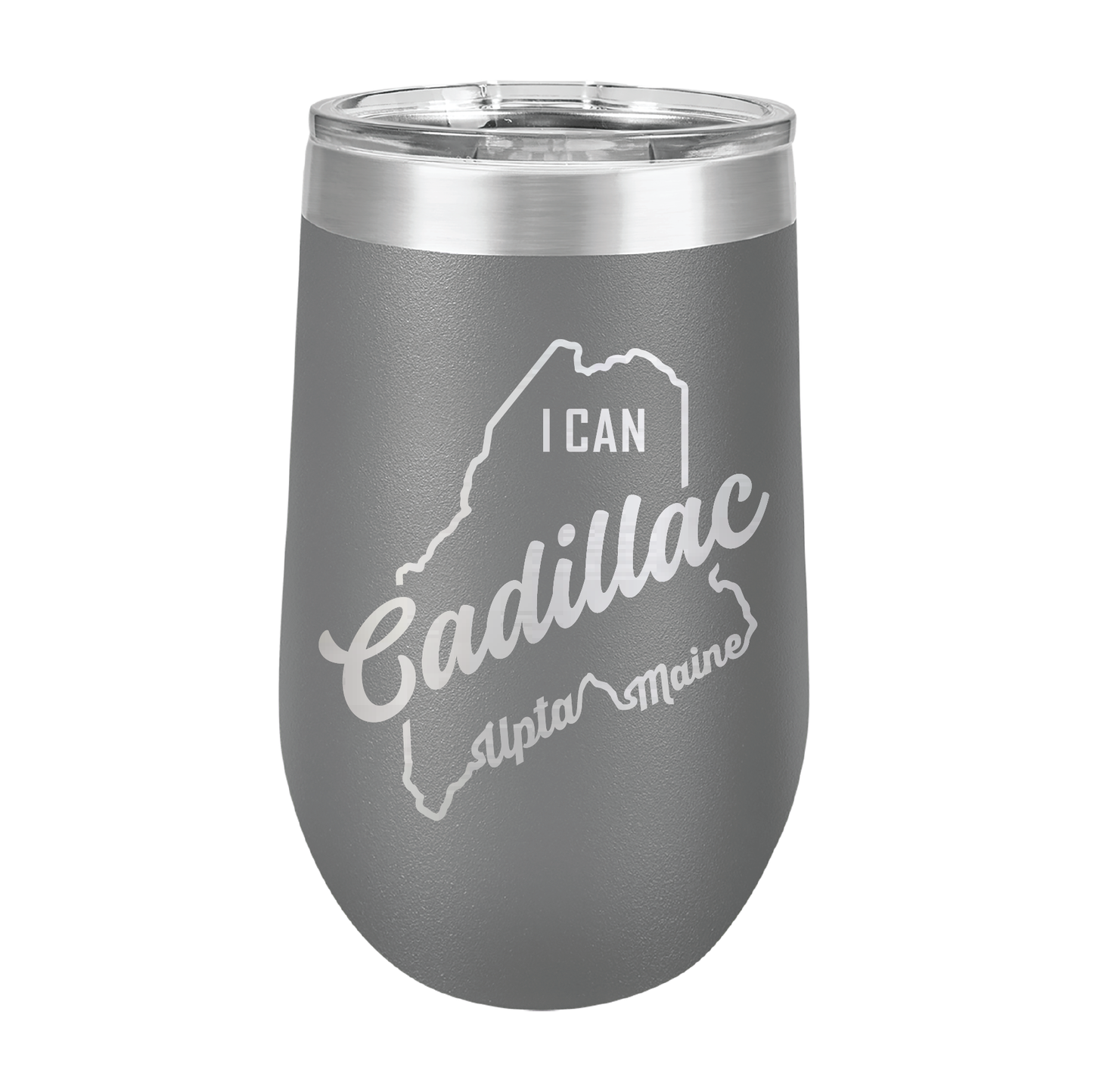 Polar Camel Stemless Wine Tumbler: Cadillac