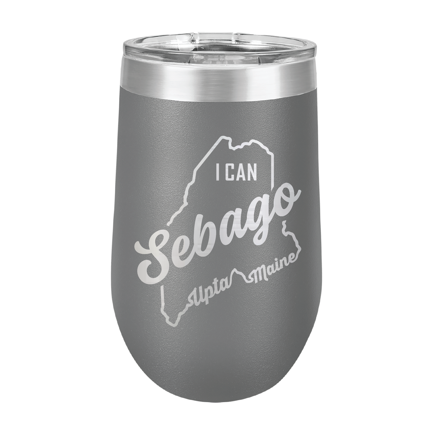 Polar Camel Stemless Wine Tumbler: Sebago