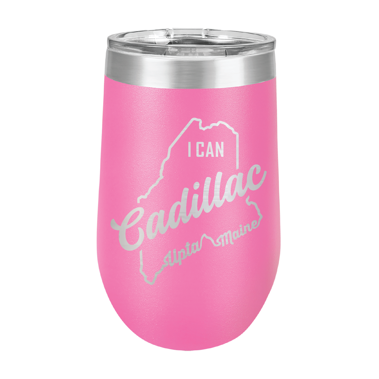 Polar Camel Stemless Wine Tumbler: Cadillac