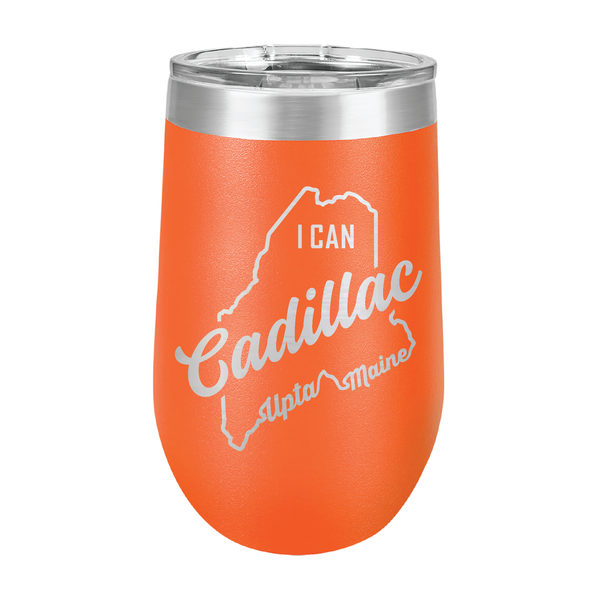 Polar Camel Stemless Wine Tumbler: Cadillac