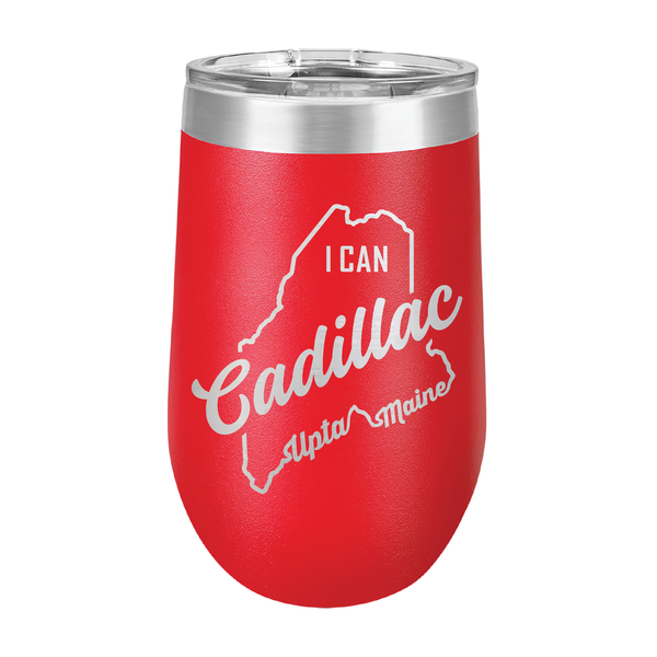 Polar Camel Stemless Wine Tumbler: Cadillac