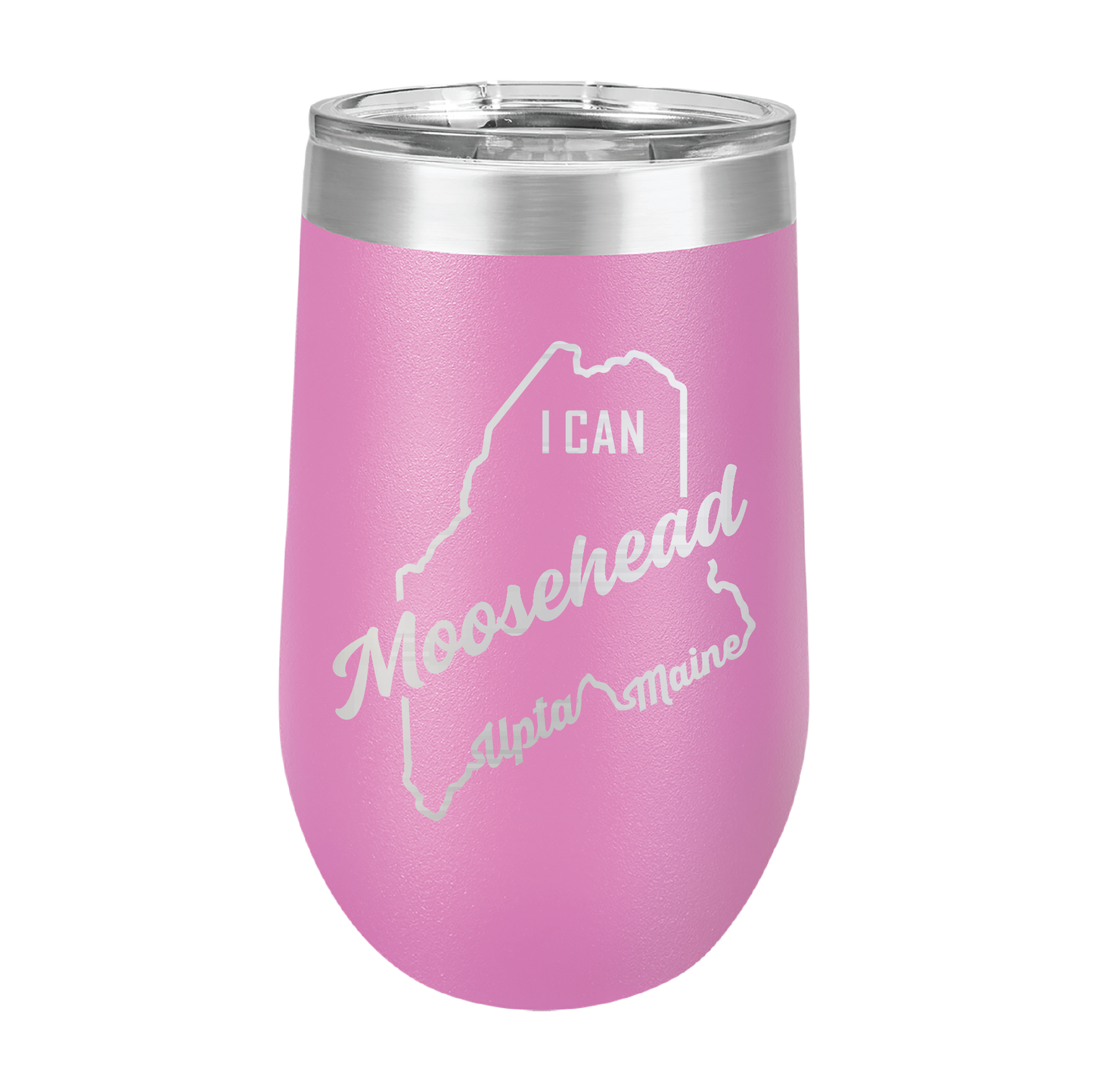 Polar Camel Stemless Wine Tumbler: Moosehead