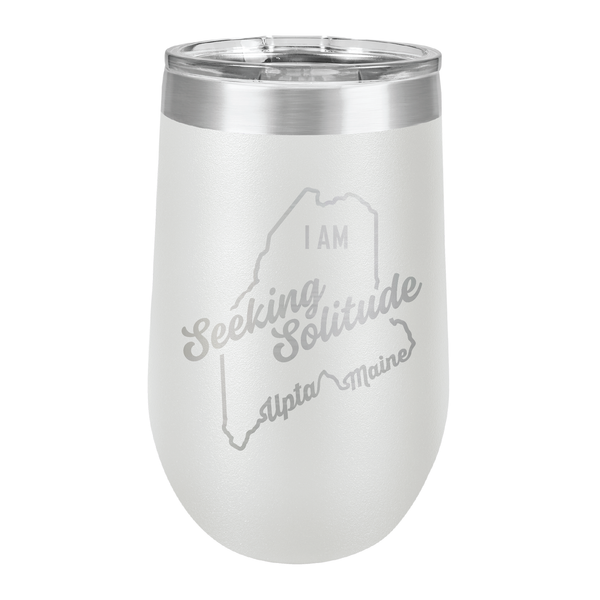 Polar Camel Stemless Wine Tumbler: Seeking Solitude