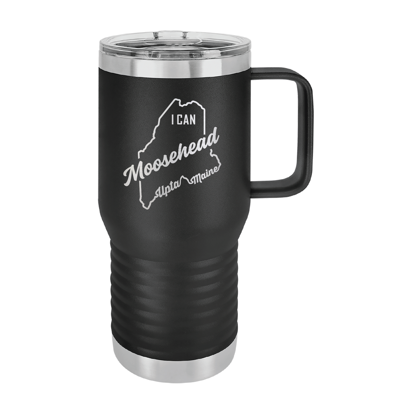 Polar Camel Travel Coffee Mug: Moosehead