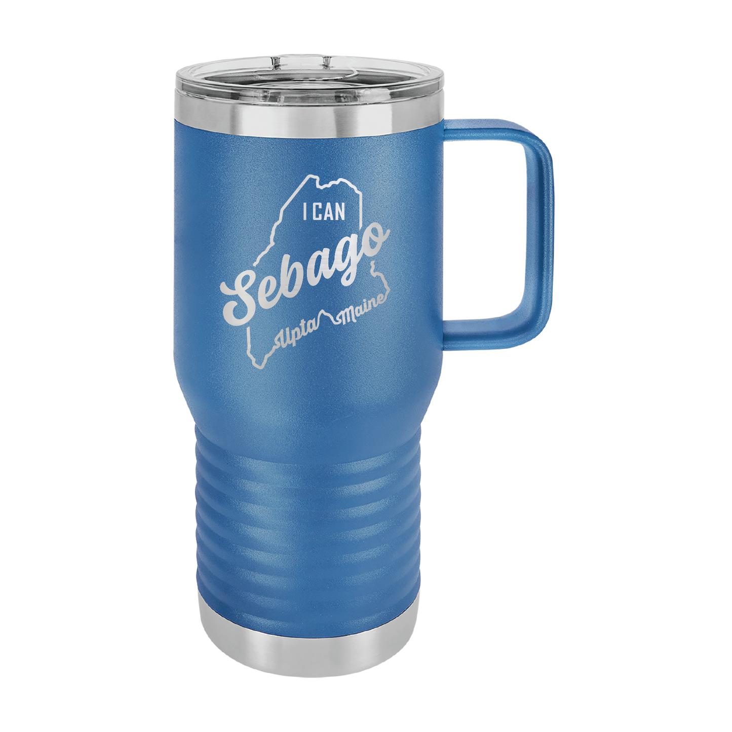 Polar Camel Travel Coffee Mug: Sebago