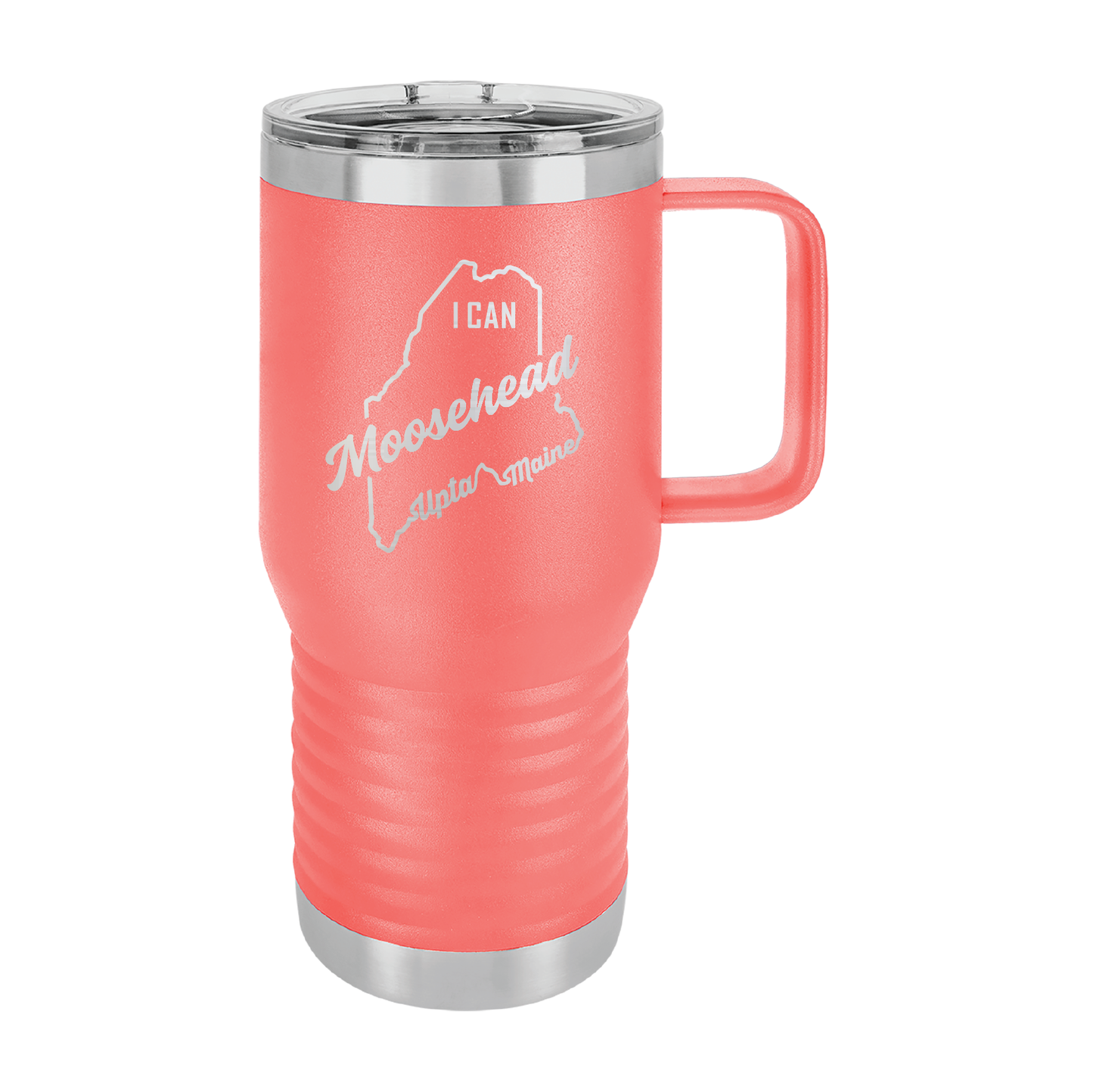 Polar Camel Travel Coffee Mug: Moosehead