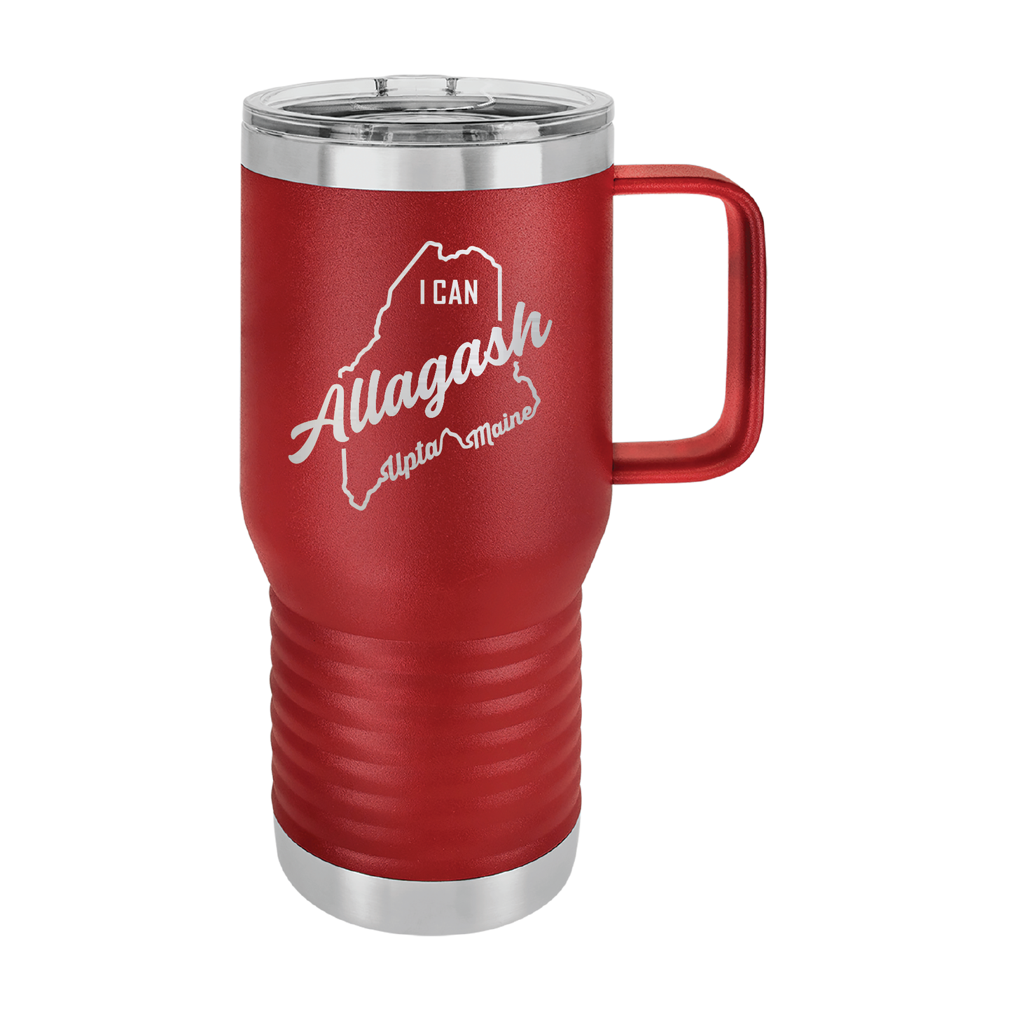 Polar Camel Travel Coffee Mug: Allagash