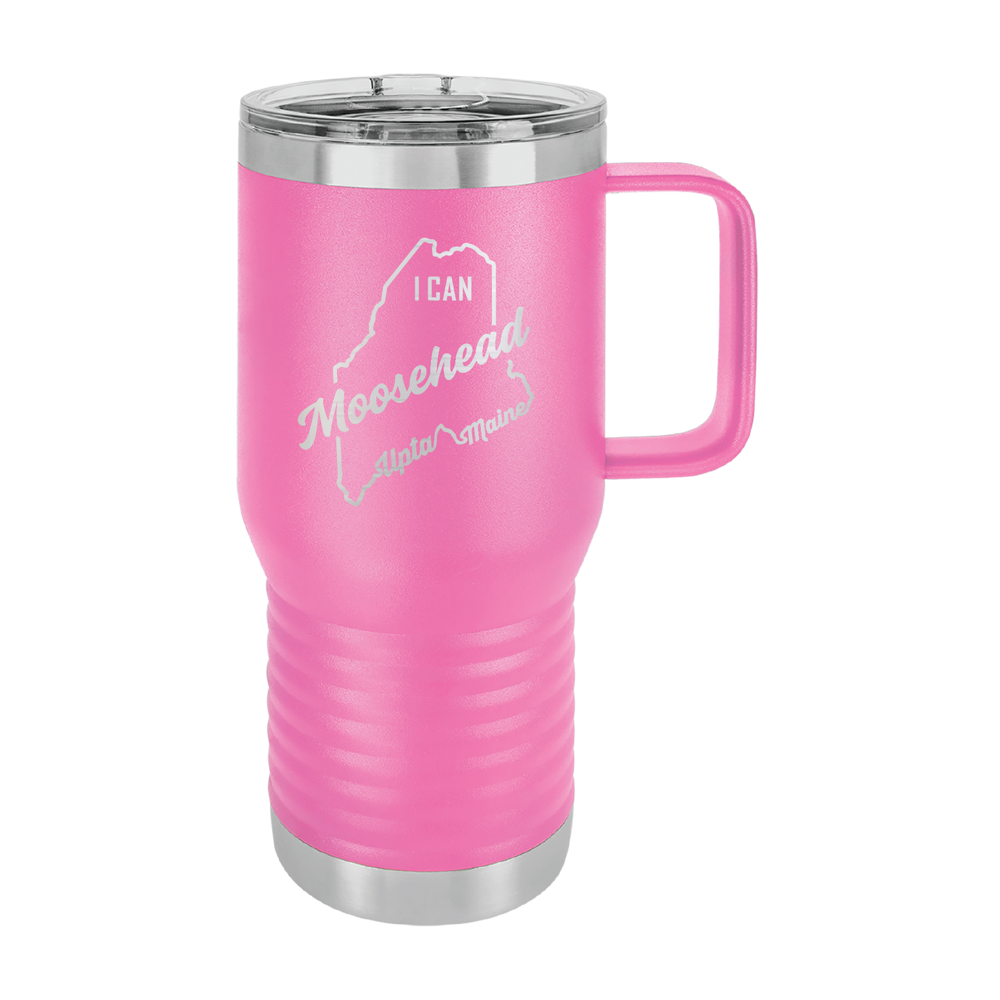 Polar Camel Travel Coffee Mug: Moosehead