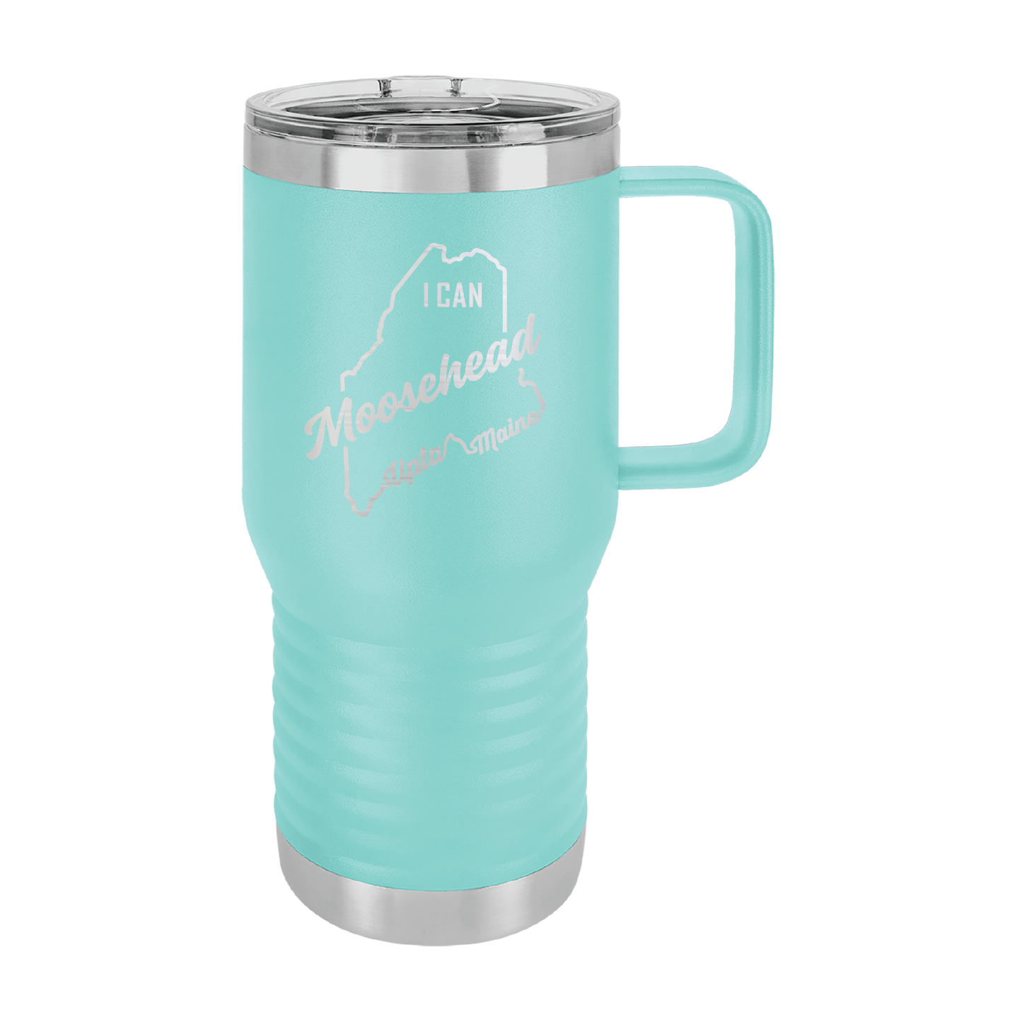 Polar Camel Travel Coffee Mug: Moosehead