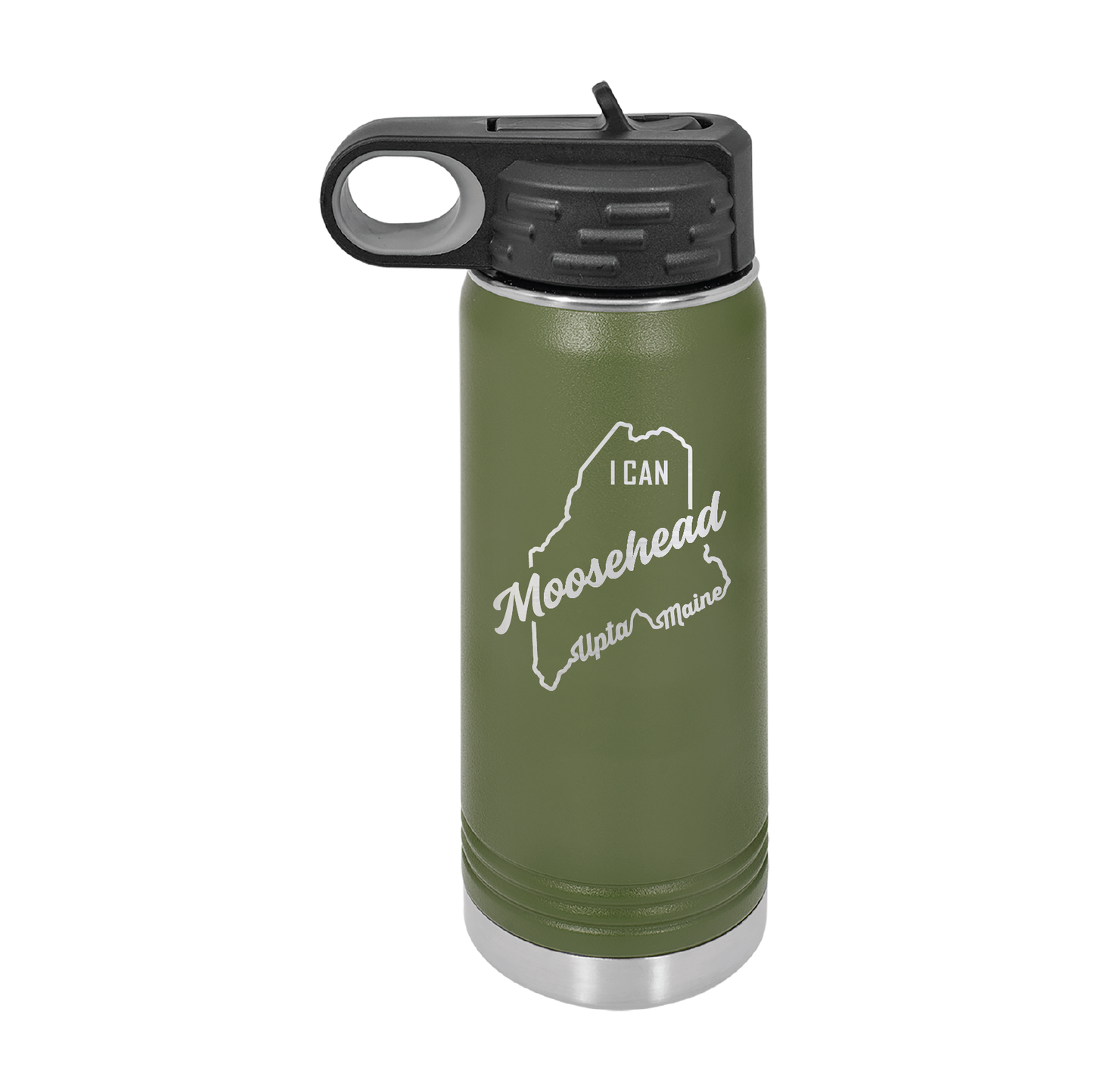 Polar Camel Water Bottle: Moosehead