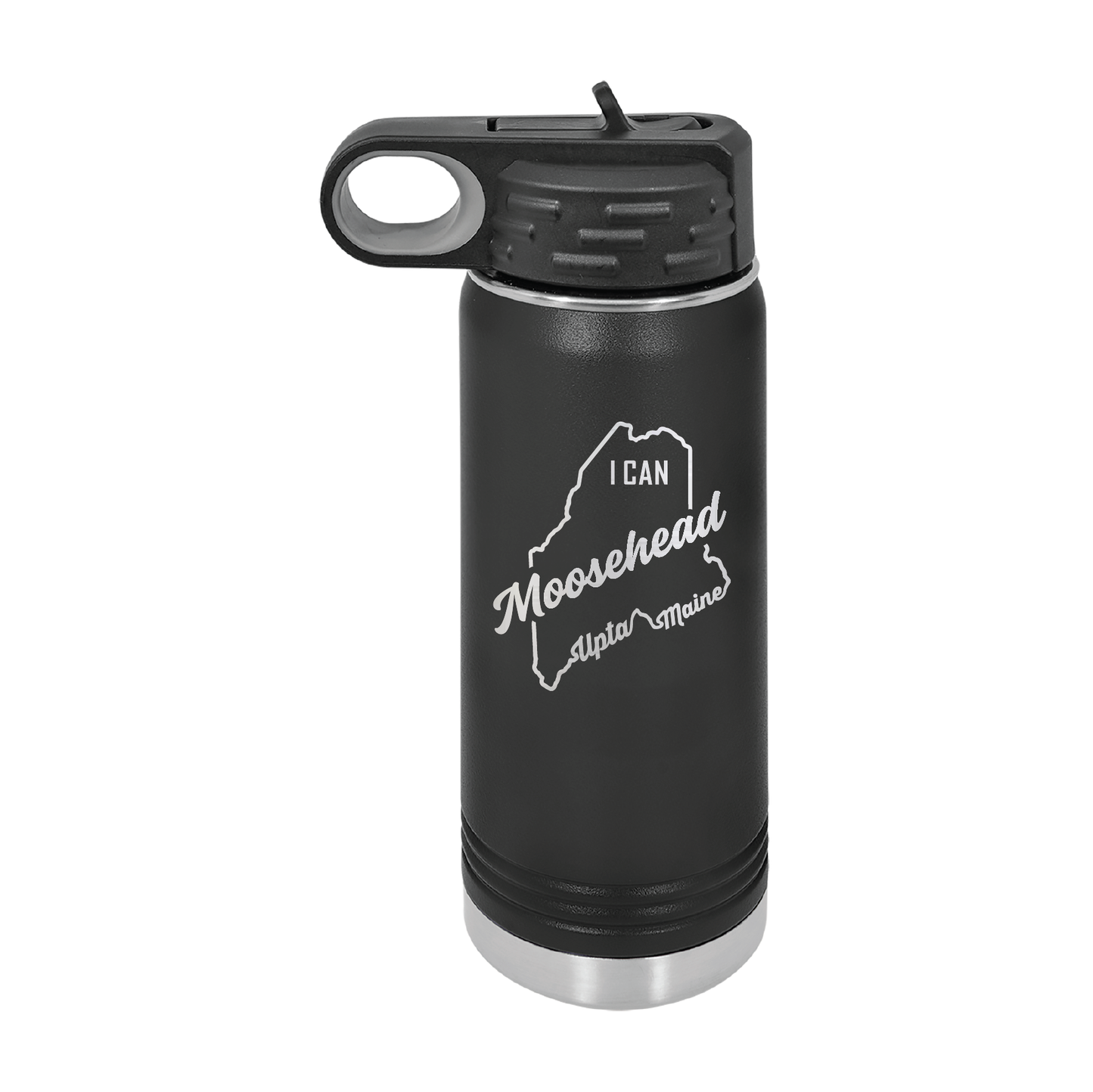 Polar Camel Water Bottle: Moosehead