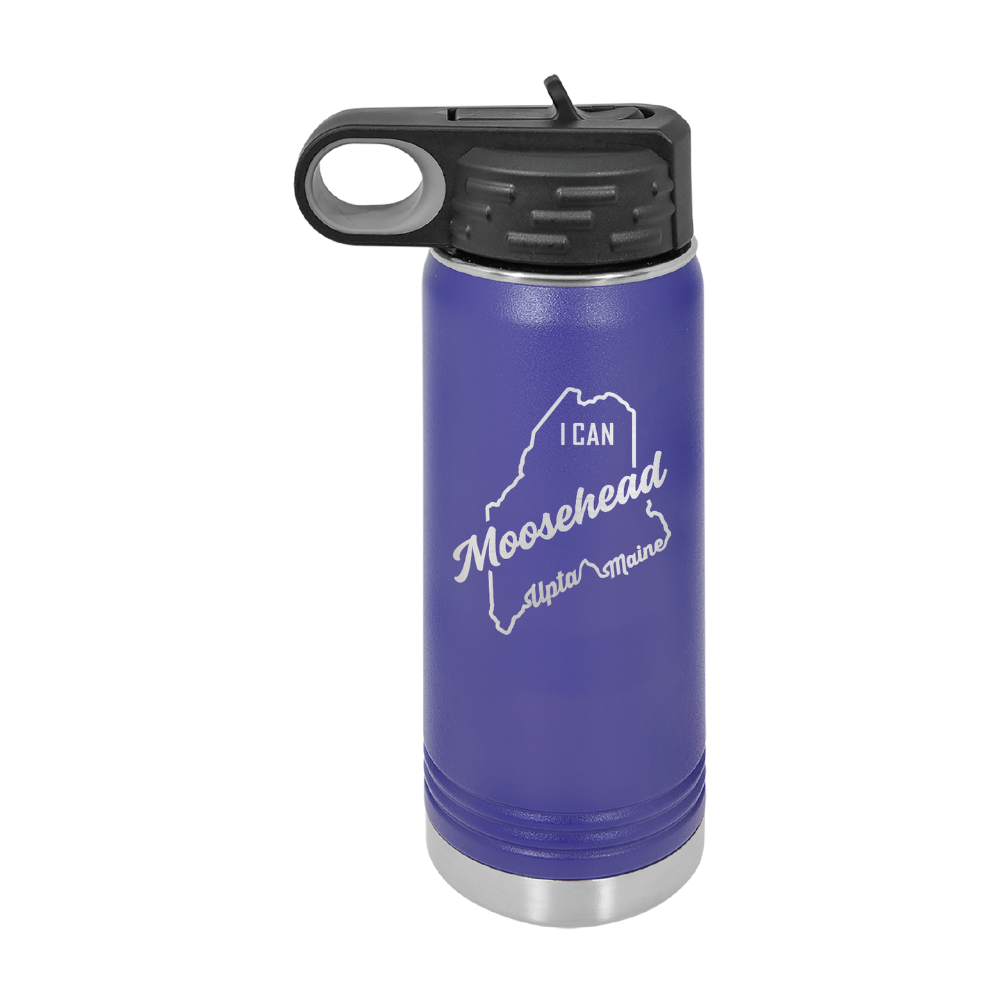 Polar Camel Water Bottle: Moosehead