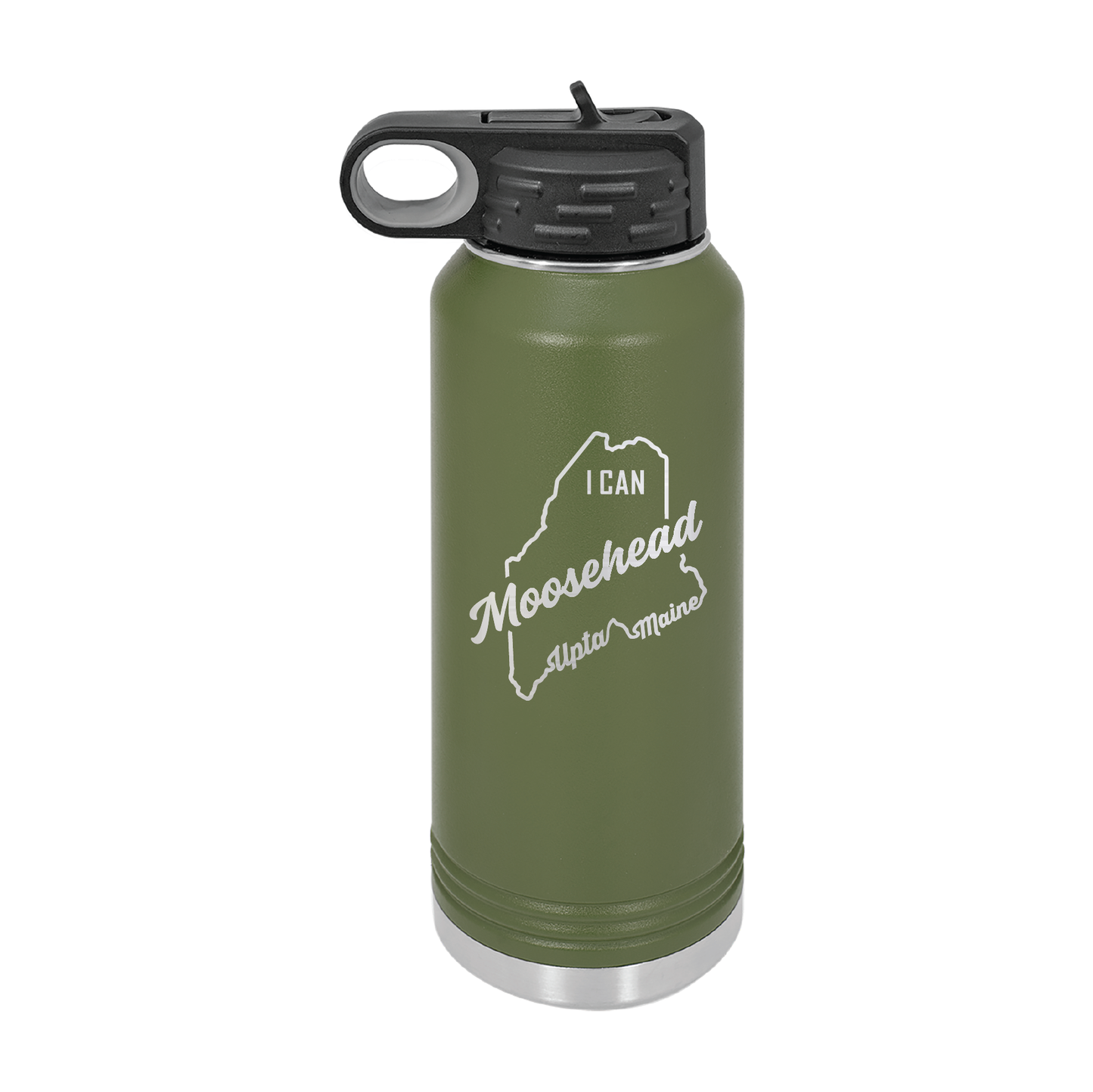 Polar Camel Water Bottle: Moosehead