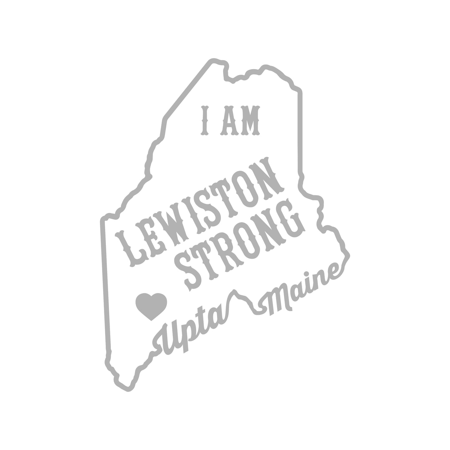 Polar Camel Stemless Wine Tumbler: I Am Lewiston Strong