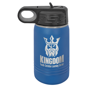 Royal Blue 12 oz. Polar Camel Powder Coated Water Bottle