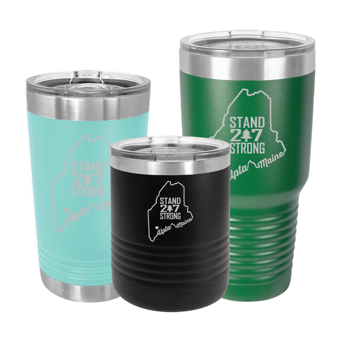 Polar Camel Tumbler: Stand 207 Strong